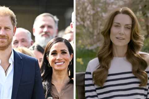 Prince Harry & Meghan Markle Issued A Supportive Statement Following Kate Middleton's Cancer..