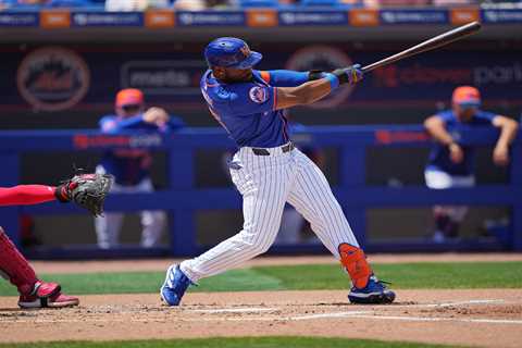 Starling Marte’s health a Mets spring training win with outfielder open to DH at-bats