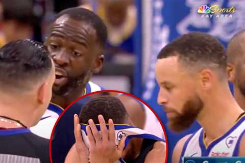 Draymond Green Ejected For Yelling At Ref, Steph Curry Gets Emotional