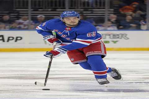 Ryan Lindgren returns to Rangers lineup 11 days after scary leg injury