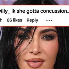 People Are Roasting Kim Kardashian's Latest Diving Instagram Picture: She's Gonna Get A Concussion