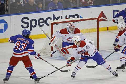 Rangers ride power play to franchise record-tying win over Canadiens