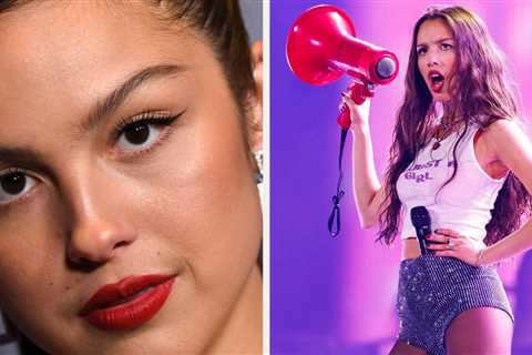 A Fan Hit Olivia Rodrigo With Flowers After She Didn't Accept Them