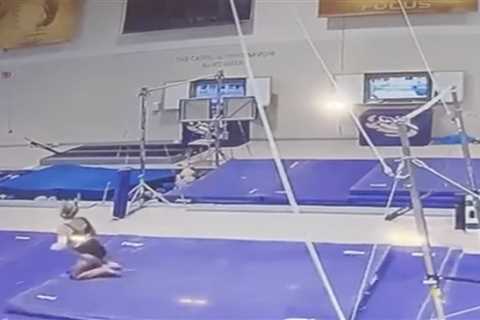 Olivia Dunne posts video of scary gymnastics practice ‘fail’