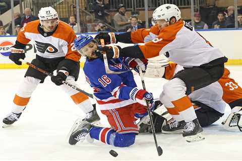 Rangers fail to strengthen Presidents’ Trophy hopes in ugly loss to Flyers