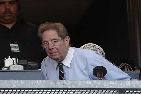 Yankees voice John Sterling retiring immediately due to health concerns