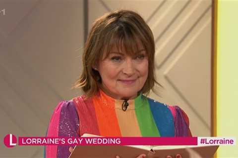 Lorraine Kelly reveals her 'real name' as she returns to present her ITV show after two-week break