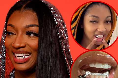 Angel Reese Rocks Insane White Gold And VVS Diamond Grill At WNBA Draft