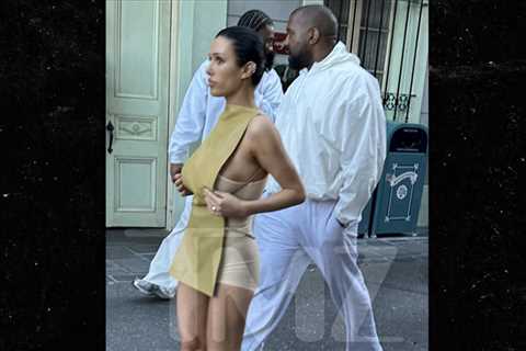 Kanye West and Bianca Censori Spend the Day at Disneyland