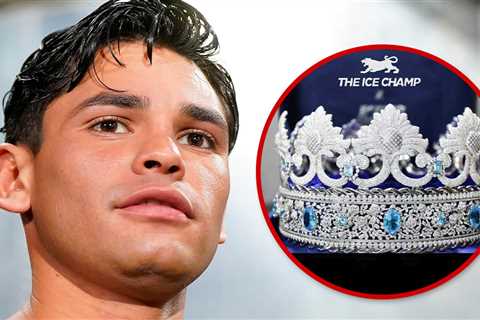 Ryan Garcia To Wear Iced-Out Crown At Devin Haney Fight, 15,000+ Diamonds!