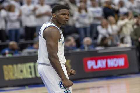 Anthony Edwards drops 33 points in Timberwolves’ Game 1 win over Suns in NBA playoffs