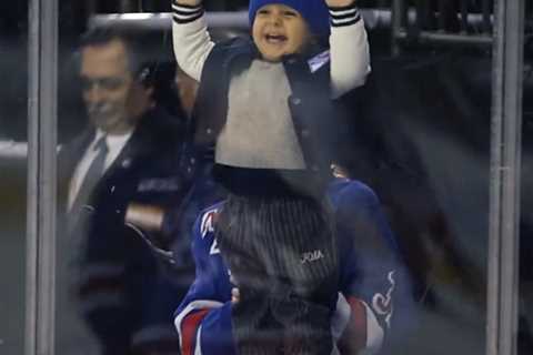 Rangers’ Igor Shesterkin shares heartwarming moment with son ahead of Game 2 win