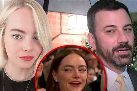 Emma Stone Denies Calling Jimmy Kimmel a 'Prick' at the Oscars
