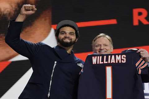 Where Caleb Williams stands in 2024 NFL MVP odds after being No. 1 pick