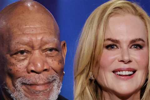 Morgan Freeman Spoofs Viral Nicole Kidman AMC Ad at AFI Award Gala