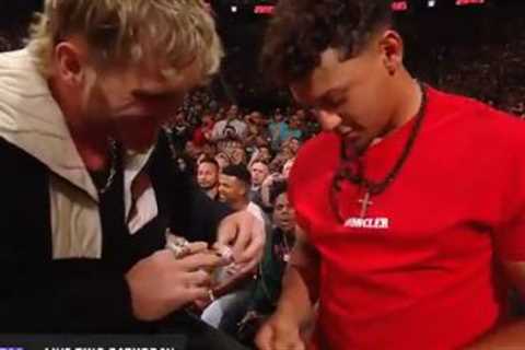 Patrick Mahomes turns heel to help Logan Paul with Chiefs Super Bowl rings on WWE ‘Monday Night Raw’