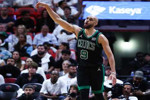 Derrick White’s 38 points give Celtics Game 4 win, pushing Heat to brink of elimination