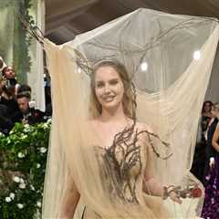 Lana Del Rey Is the Ultimate Forest Nymph at the 2024 Met Gala