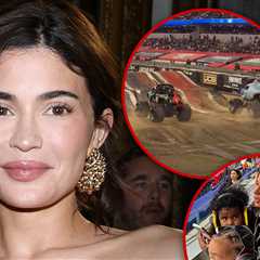 Kylie Jenner & Aire Enjoy Sweet Mommy-Son Date to Monster Truck Rally