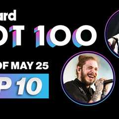 Billboard Hot 100 Top 10 Countdown for May 25, 2024 | Billboard News