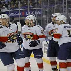 Panthers win Game 5 to push Rangers to brink of elimination