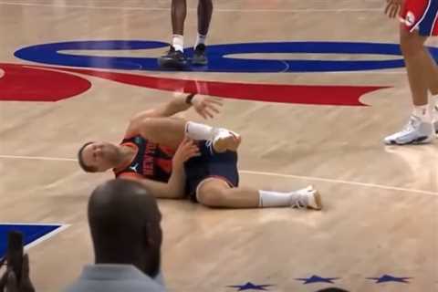 Knicks’ Bojan Bogdanovic out for rest of NBA playoffs in injury blow
