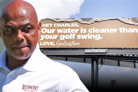 Charles Barkley Trolled With Billboards After Galveston Diss