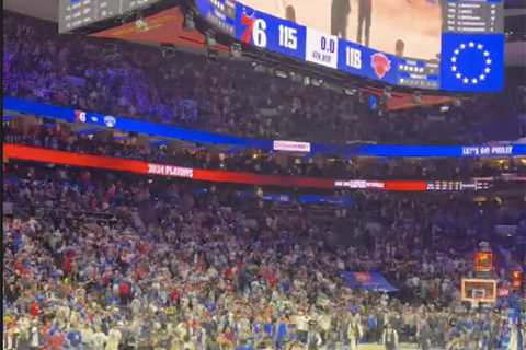 Wives of Jalen Brunson, Josh Hart celebrate Knicks finishing off 76ers: ‘King of New York’
