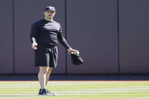 Yankees’ Gerrit Cole pitches off mound for first time since being shut down