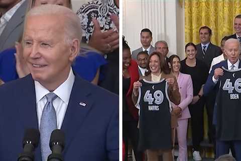 Joe Biden Flubs Aces Championship Speech, Calls Candace Parker Greatest 'Coach'