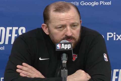 Knicks’ Tom Thibodeau laments calls at end of Game 3 loss to Pacers