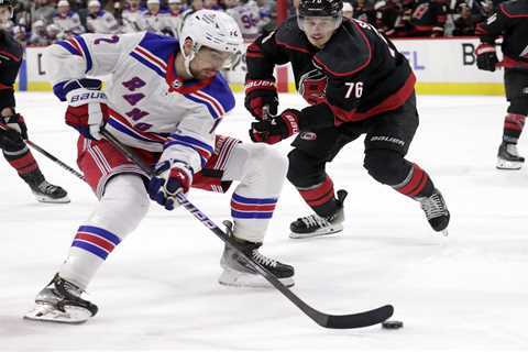 Filip Chytil skates ahead of Game 5 in positive Rangers sign