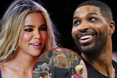 Khloe Kardashian Brings Kids to See Tristan Thompson Play for 1st Time