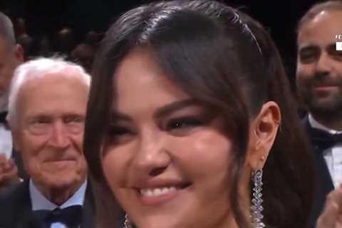 Selena Gomez Gets Emotional During Cannes Standing Ovation