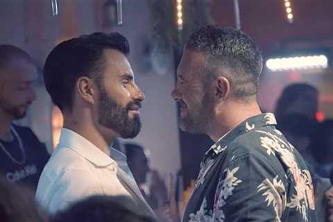 Rylan Clark kisses hunky Italian on wild night out with Rob Rinder for BBC travel show