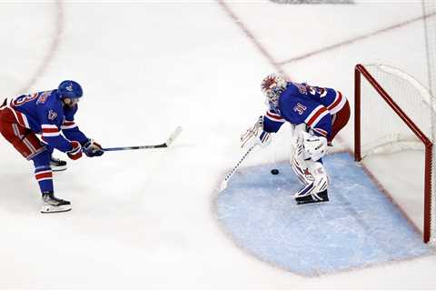 Alexis Lafreniere’s own-goal was final breaking point in disappointing Rangers loss