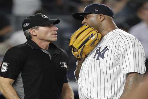 CC Sabathia has excited reaction to Angel Hernandez’s retirement after bitter Yankees moment