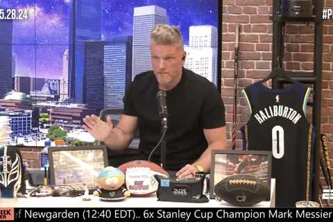 How Pat McAfee ended up in middle of Hayden Hopkins-Mark Davis pregnancy drama: ‘Spread lies’