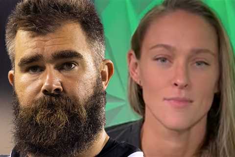 Jason Kelce Claps Back At Social Media Troll, Says Wife Isn't 'Homemaker'