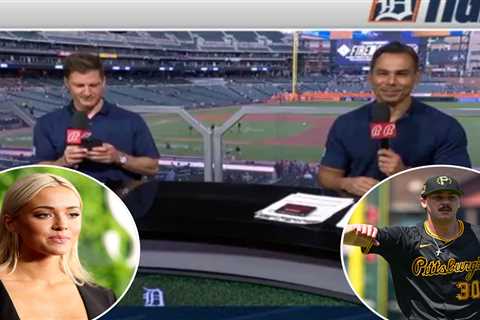 Tigers announcers get carried away with awkward Olivia Dunne jokes before Paul Skenes start