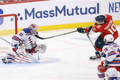 Rangers now series underdogs after overtime loss to Panthers in Game 4