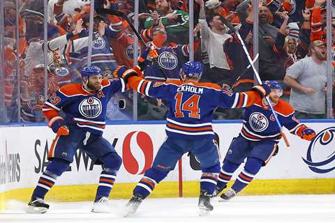 Oilers storm past Stars after slow start to even series at two wins apiece