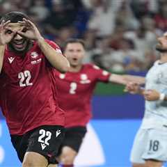 Georgia stuns Portugal in monumental upset to advance at Euro 2024