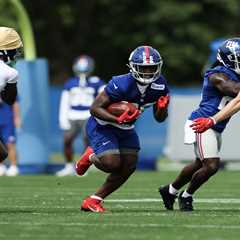 Giants announce dates fans can attend training camp practices