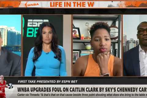 Stephen A. Smith, Monica McNutt fire barbs on ‘First Take’ during contentious Caitlin Clark segment