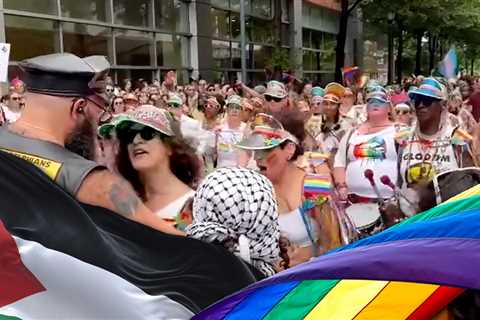 Pro-Palestine Protesters Block Philadelphia Pride Parade, Wild Video Shows