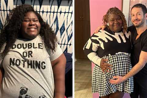 Gabourey Sidibe And Her Husband Brandon Frankel Welcomed Fraternal Twins, And They're Absolutely..