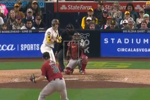 Padres broadcaster Mark Grant furious after game ends on ‘horrible’ call by umpire