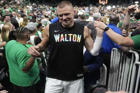 Kristaps Porzingis enters NBA Finals MVP conversation with monster Game 1
