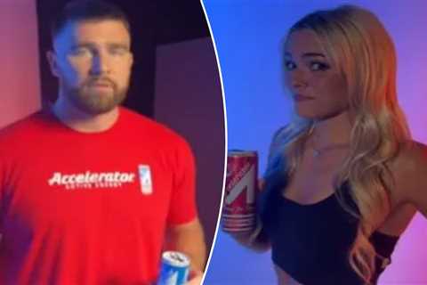 Livvy Dunne, Travis Kelce team up for suprise TikTok crossover: ‘Who me?’